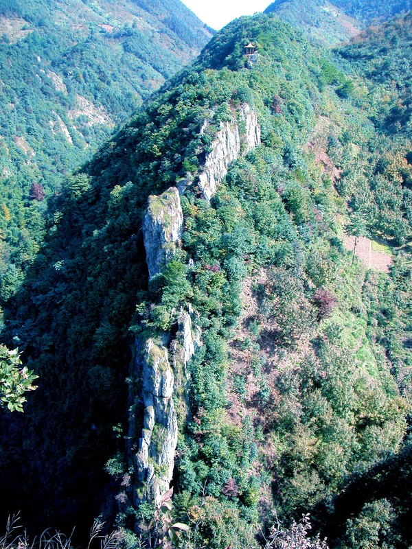 石柱风光揽胜。组照（4）：烽火台鸟瞰。胡黎明摄 (2).jpg
